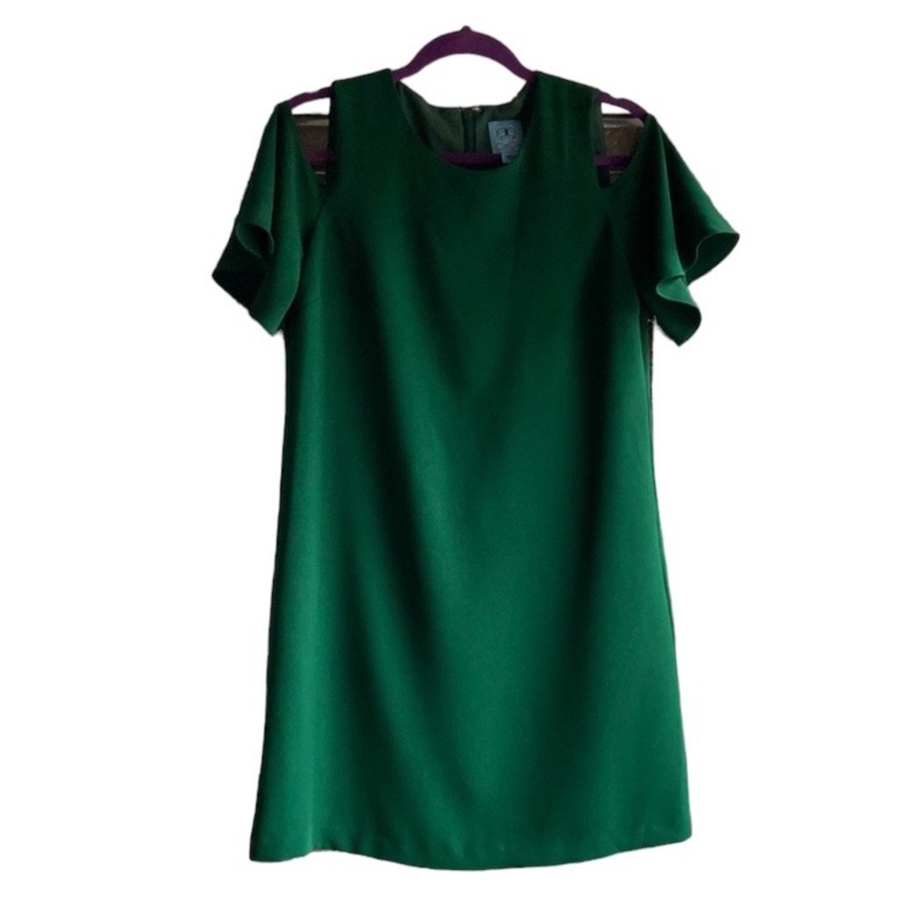 CeCe bottle green dress, size 2